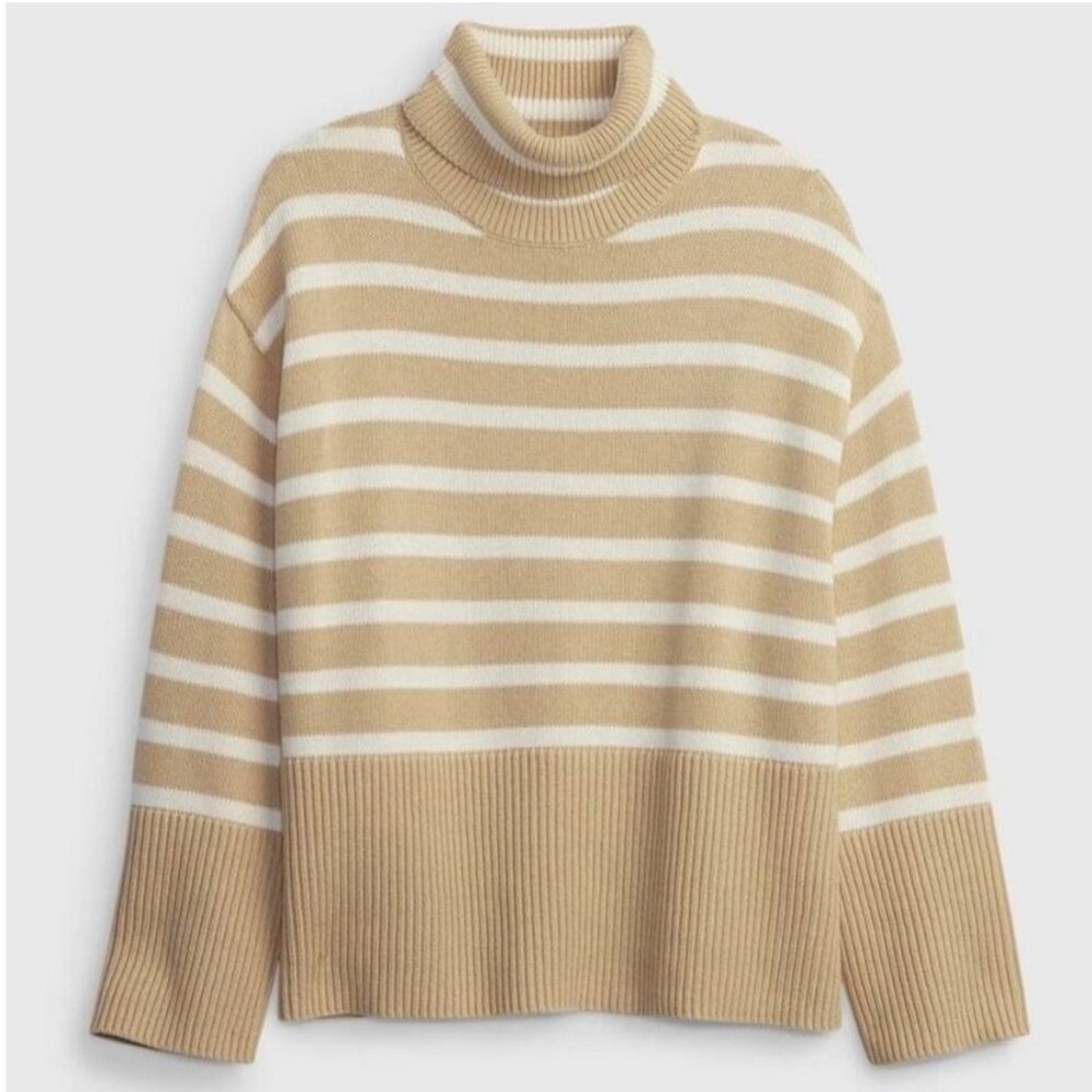 Gap Split Hem Stripe Sweater NWOT Size XS